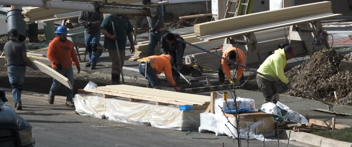 Commercial concrete repair and restoration project in Gary, IN